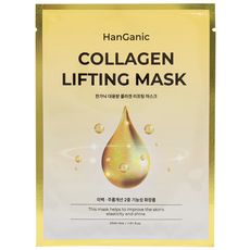 한가닉 대용량 콜라겐 리프팅 마스크팩 30ml X 100장/캐나다산 하이드롤라이즈드 콜라겐/미백과 주름을 동시에, 1개, 1개입