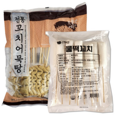 맛뜰안어묵 전통 꼬치어묵탕 22꼬치+물떡 10꼬치, 1세트, 1.4kg