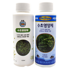 어밥 국제프리츠 수초 액체 액비 영양제 120ML 각 1개 총 2개