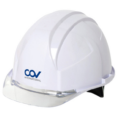 코브 투명창 안전모 A형 COVD-HF-001-1A, 1개
