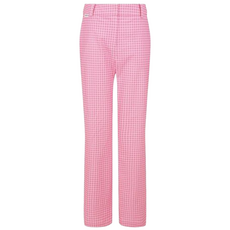 까스텔바작 여성 컬러 깅엄체크 앵글핏 팬츠 BGCMPT708