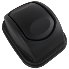 진성울트라 PP 회전 휴지통 13L~50L, 30.40.50L 휴지통뚜껑_블랙