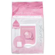 [일본정품]원정요 모이스트 업 레디 스킨팩 DM 50매입 135mL 4570042582384, 1개