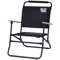 유캠두잇 로우 로버체어 프로 캠핑의자+보관가방 세트 간편 접이식 폴딩 튼튼한 야외 휴대용, 블랙, 1개