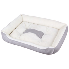 몰리오스 사계절 강아지 고양이 대형 애견 반려견 방석 쿠션, 1개, 그레이