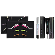 lala Chuu 眉條套組深棕色, 1套, 眉棒+修眉+卸眉膏