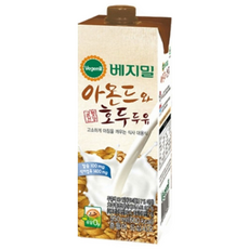 베지밀 아몬드와 호두 두유, 950ml, 3개