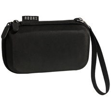 ABBAS 디지털 파우치 외장하드 방진 충격 보호 하드케이스 보조배터리 여행파우치 T23, 블랙(T23), 1개