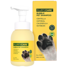 MY FLUFFY 寵物泡泡積雪草洗毛精 局部清潔用, 300ml, 1個