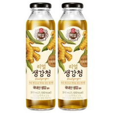 백설 리얼 생강청, 310ml, 6개
