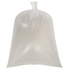 평판 쓰레기 봉투 55x73 두꺼운 재활용 비닐 봉지 비닐앤팩 투명, 300개, 40L