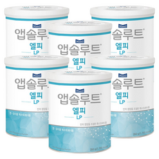 앱솔루트 베이비웰 LP 분유, 350g, 6개