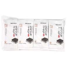 엄마애바다 구운 무조미김 28봉 참치김 스시김 아기반찬 에코패키지, 1.5g, 28개