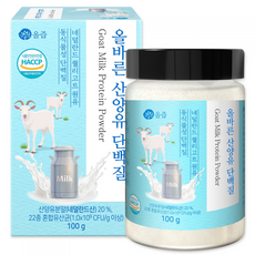 올즙 올바른 산양유 단백질, 100g, 1개