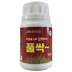 풀싹 100ml 잡초제거 제초제효과 극대화 침투제 효력증진제 제초제x 농약x