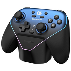 국내정발 아리스노보 GameSir-T4N Pro 슈퍼노바 블루투스 게임패드 조이패드, 1개, 블루블랙