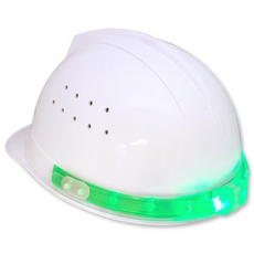 세이프119 안전모 LED밴드 부착형 반사필름 건전지O, 1개, 노랑(YELLOW)