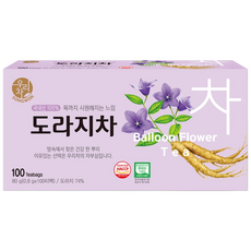 우리차 도라지차, 800mg, 100개입, 1개
