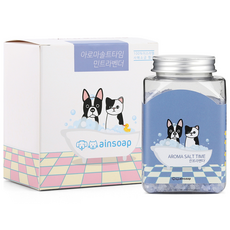 ainsoap 香氛鹽時光 薄荷薰衣草, 260g, 1個