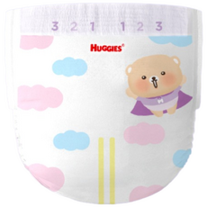 HUGGIES 好奇 Max Dry Air黏貼型尿布, 256張, 3階段