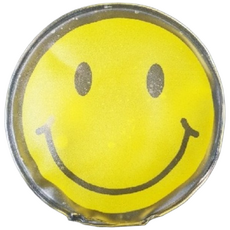 골든 노랑스마일 재사용 똑딱이 포켓 핫팩 손난로, 1개