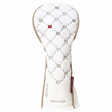 루이빌 골프 모노그램 우드 커버, 우드 화이트, 1개