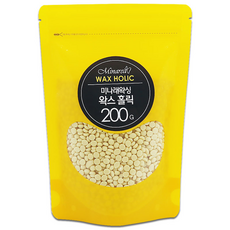 셀프 왁싱 브라질리언 페이스 비키니라인 굵은털 제모왁싱 워머기 K100+미나래 왁스 홀릭 100g.200g.380g, 200g, 1개