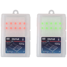 딜라이풀 케미&배터리세트 3mm 케미 10개 + 전지 CR311 10개 총20개입, 그린, 20개