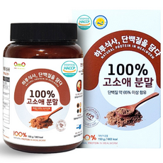 고소애분말 HACCP인증 국내산100% 오엠오, 150g, 1박스