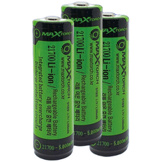 맥스토치 MTBT 21700-5000mAh_21 리튬이온 충전배터리, 1개, 1개입