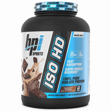 BPI 스포츠 ISO HD 퓨어 아이솔레이트 프로틴 (초코 브라우니 맛) 2 208g, 2.208kg, 1개
