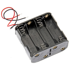 AA 건전지 홀더 8구 4X2 양면형 배터리 케이스 DIY, BT122. AA건전지 양면 홀더 4X2 4구, 1개