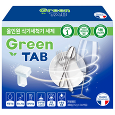 자우버 그린탭 올인원 식기세척기 전용세제, 360g, 1개