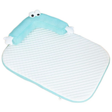 NMN 강아지 소형견 중형견 대형견 여름 냉감패드 쿨매트, 민트 그린, 1개