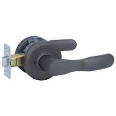 Jet 淺黑色按鈕式房門把手, 1個