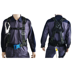 동현테크 상체식 안전벨트 검정, 상체식 검정색 싱글, 1개