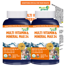 헬스프랜드 캐나다 종합비타민 앤 미네랄 맥스 주원료 24종 12개월분, 180정, 2개
