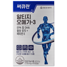 CIRCULAN rTG Omega-3膠囊, 60顆, 1盒