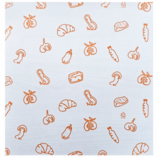 P05O 식품포장지 (300mm x 300mm), 1세트, 1000개