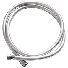 하비비 튜브형 물때방지 PVC 샤워호스, 1개, 1.5m, Silver