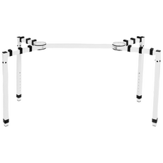 디에스뮤직 디지털피아노 거미다리 스탠드 포터블 거치대 받침대, 1개, 화이트