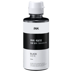 삼성전자 잉크젯 프린터 잉크 INK-K610, 검정, 1개