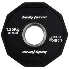 바디포스 TPU 우레탄 10각 중량원판 (2홀) 1.25~20kg [동화스포츠 공식 제품], 1.25kg, 1개