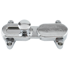 휴타임 N-203-1 일반 잠금쇠 큐비클 화장실 문 칸막이 잠금장치, 1개