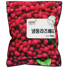 [이안] 냉동라즈베리 칠레산/ 드라이아이스포장, 4개, 500g