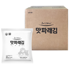 해농 맛 파래김 20g 10봉 소포장 바삭한 구운김, 10개