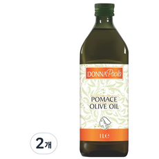 Basso 도나파올라 포마스 올리브오일, 1L, 2개