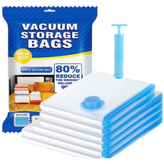 [진공압축 1등] 간절기 환절기 옷정리 압축팩 이불정리 압축팩, 1세트, 9개입