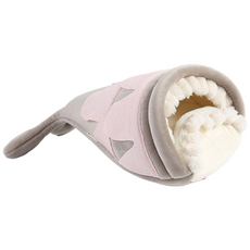 캣츠드림 햄스터 샤크 포근 따듯한 하우스 13 x 19 cm 00017, 그레이, 1개