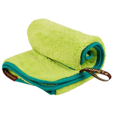 하하펫 반려동물 뽀송 극세사 타올, 그린, 1개